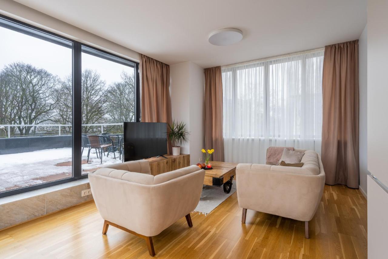 1-Bedroom Penthouse With Underground Parking Ryga Zewnętrze zdjęcie